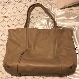 Vintage FURLA leather tote
